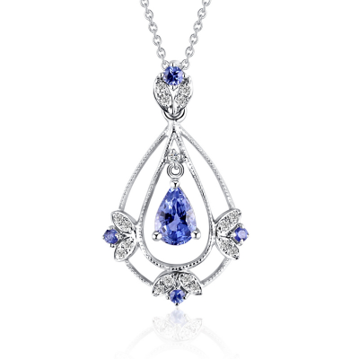 PENDANT WITH SAPPHIRE 